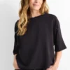 Sweatshirt - oversized black