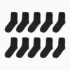 Multipack of 10 - socks black