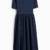 Dress - straight fit dark blue