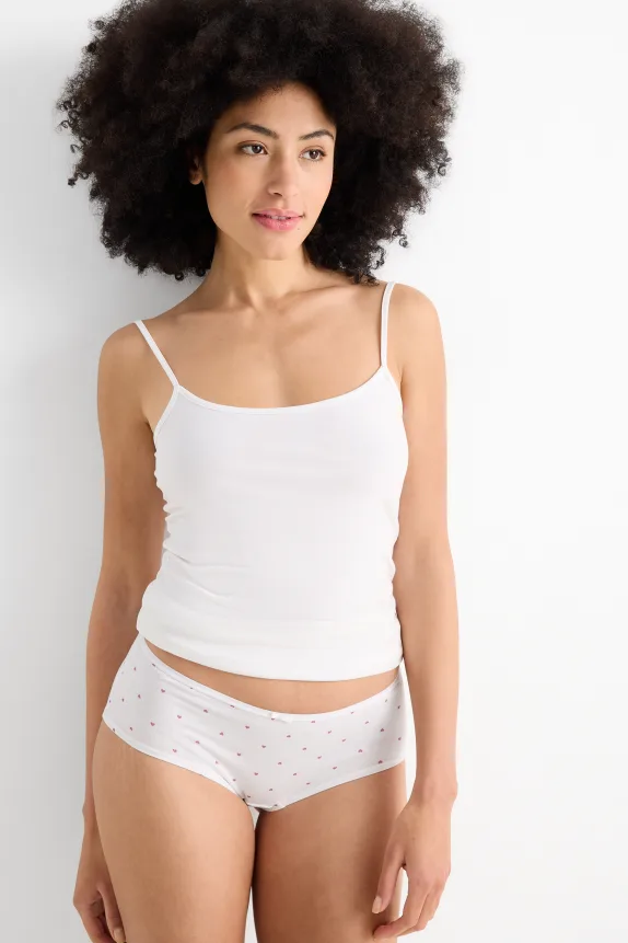 Multipack of 4 - hipsters white / rose