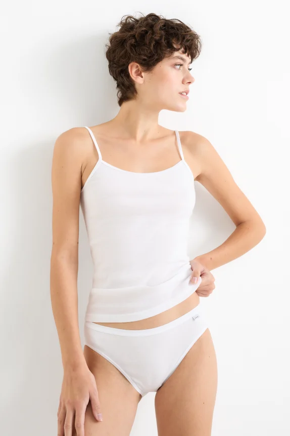 Multipack of 3 - knickers white