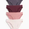 Multipack of 4 - knickers bordeaux