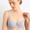 Multipack of 2 - underwire bra - DEMI - padded gray