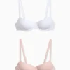 Multipack of 2 - underwire bra - DEMI - padded rose