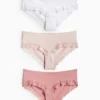Multipack of 3 - knickers rose