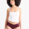 Multipack of 4 - bikinis dark red