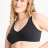 Non-wired bra black