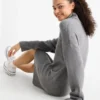 Knitted dress gray