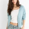 Cardigan turquoise