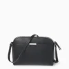 Crossbody bag - faux leather black