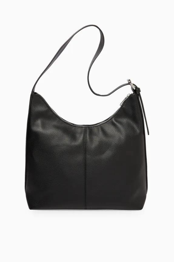 Shoulder bag - faux leather black