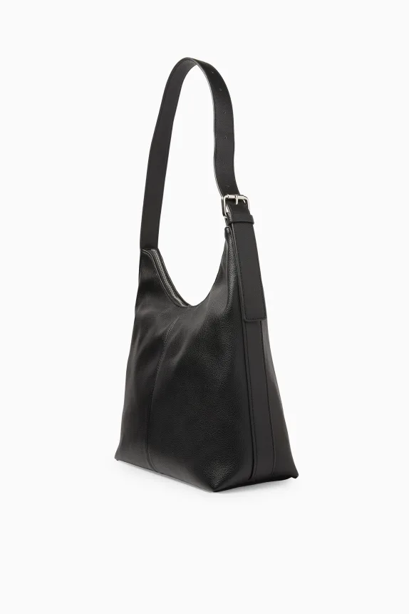 Shoulder bag - faux leather black