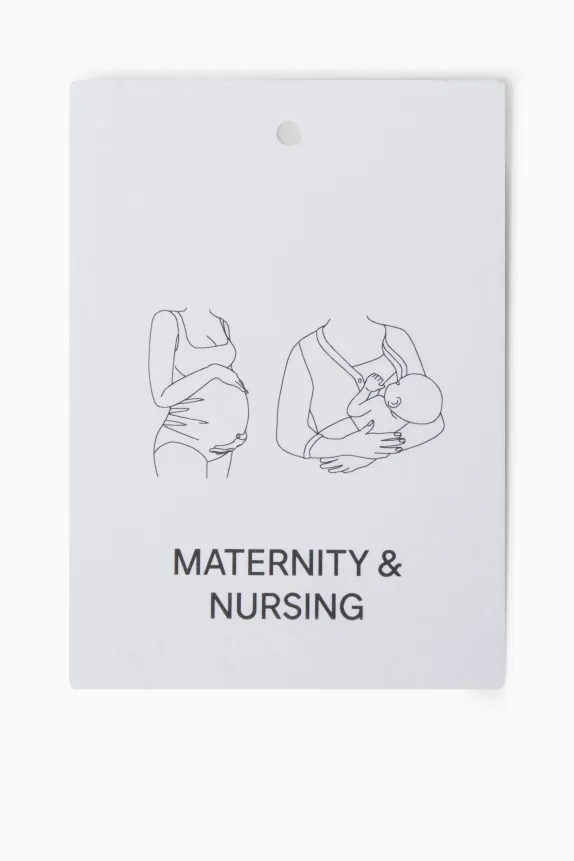 Nursing nightdress dark blue