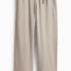 Maternity joggers light beige