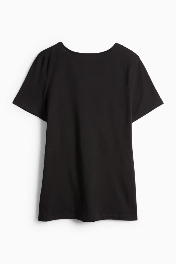 Maternity - pyjama top black