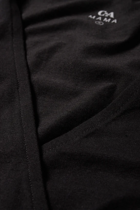 Maternity - pyjama top black