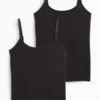 Multipack of 2 - nursing top black