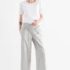 Maternity pyjama bottoms - patterned light gray