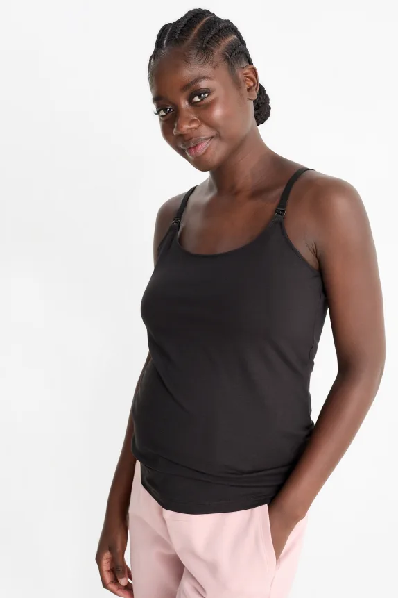 Multipack of 2 - nursing top black
