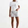 Multipack of 2 - maternity pyjama bottoms and shorts light gray-melange