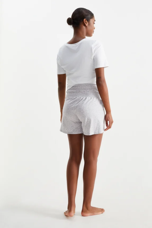 Multipack of 2 - maternity pyjama bottoms and shorts light gray-melange