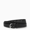 Belt - faux leather black