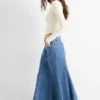Denim skirt blue denim