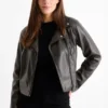 Biker jacket black