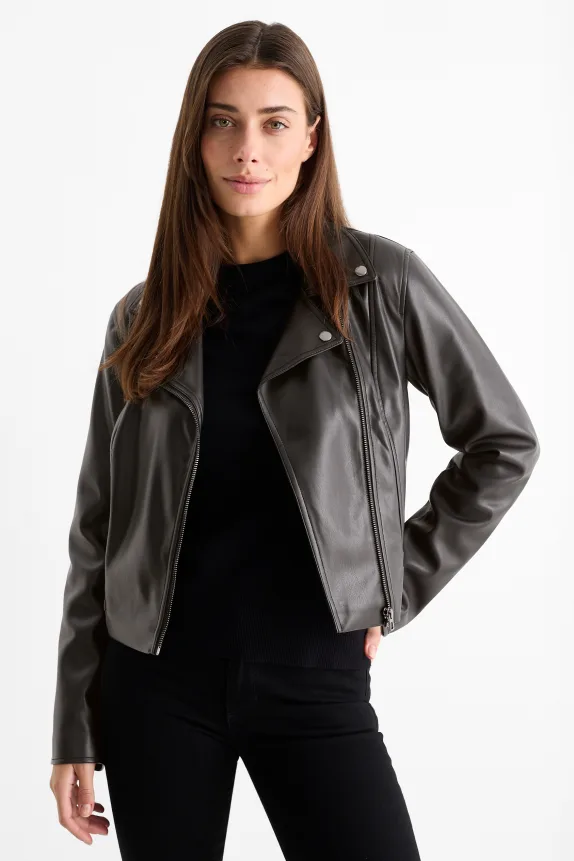 Biker jacket black