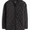 Quilted jacket black