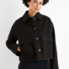 Jacket - textured black