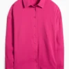 Blouse dark rose