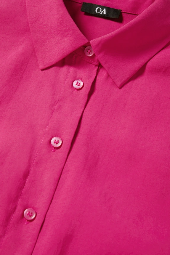 Blouse dark rose
