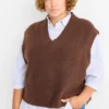 Slipover dark brown