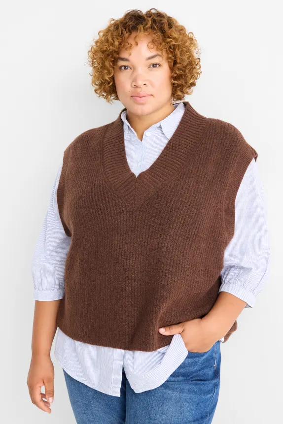 Slipover dark brown