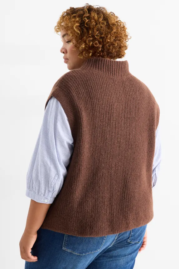 Slipover dark brown