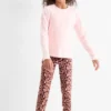 Multipack of 2 - pyjama bottoms - leopard print rose