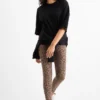 Multipack of 2 - leggings black / beige