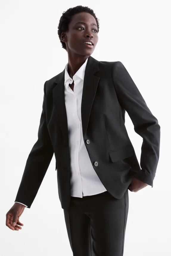 Business blazer - regular fit black