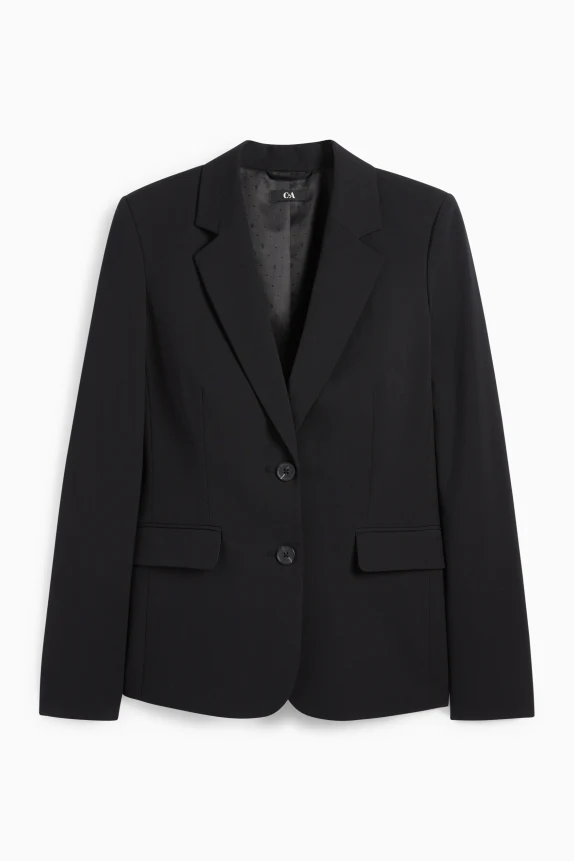 Business blazer - regular fit black