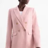 Business blazer with wool content - regular fit rose