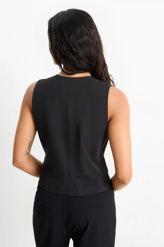 Business waistcoat - slim fit - Mix & match black
