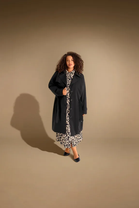 Trench coat black