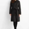 Trench coat black