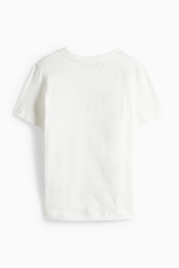 T-shirt - regular fit - shiny white