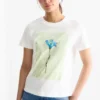 T-shirt - regular fit - shiny white