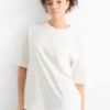 T-shirt - oversized white