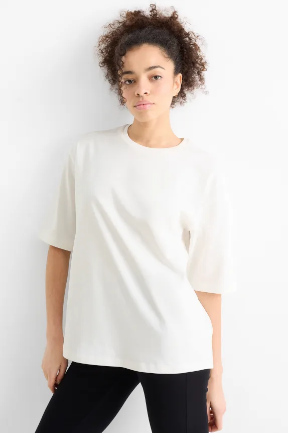 T-shirt - oversized white