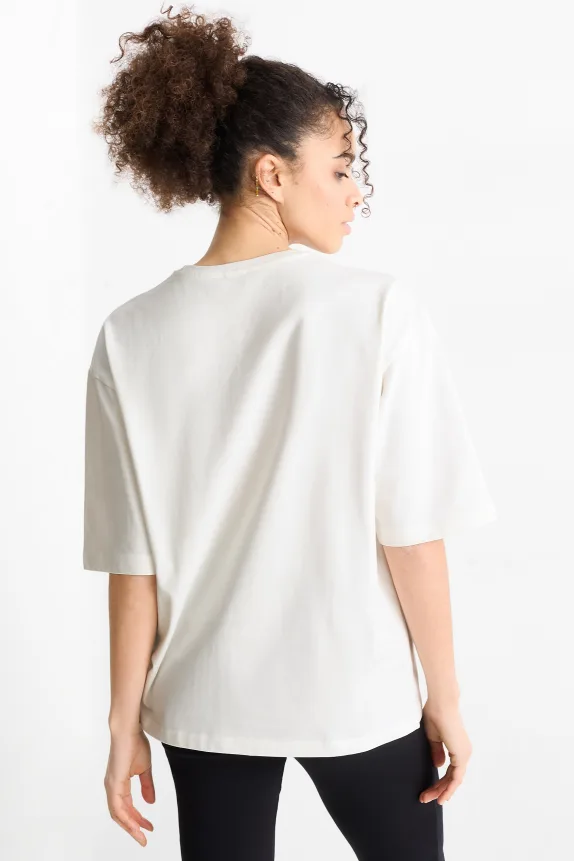 T-shirt - oversized white