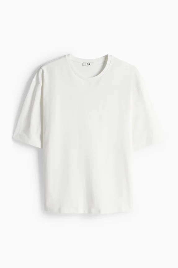 T-shirt - oversized white